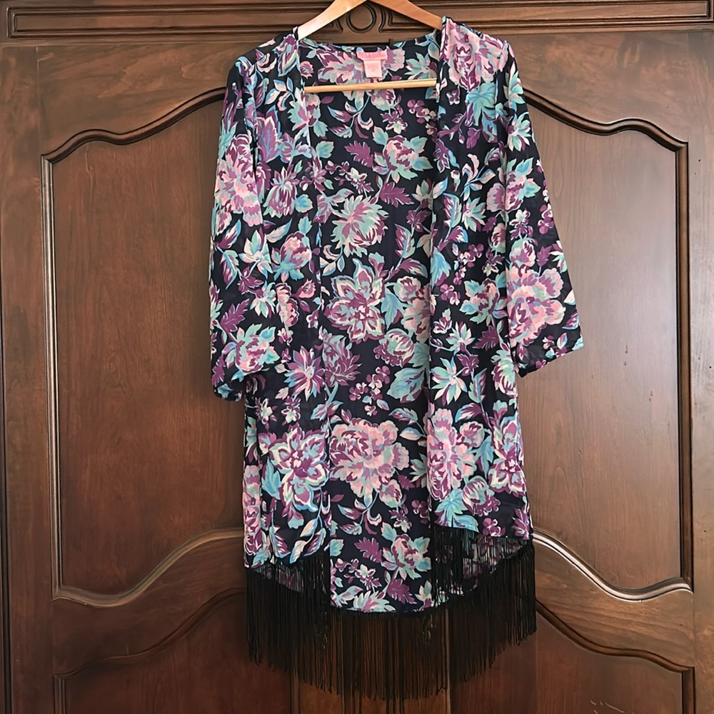 NWOT She’s Cool Kimono Size 1X